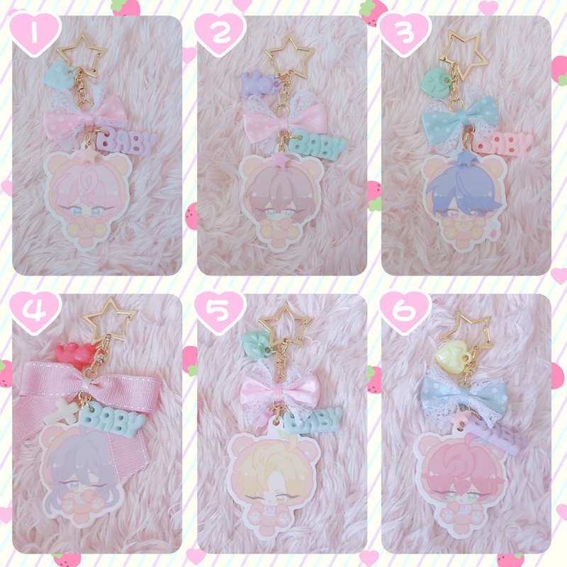 BABYくまちゃんアクリルキーホルダー