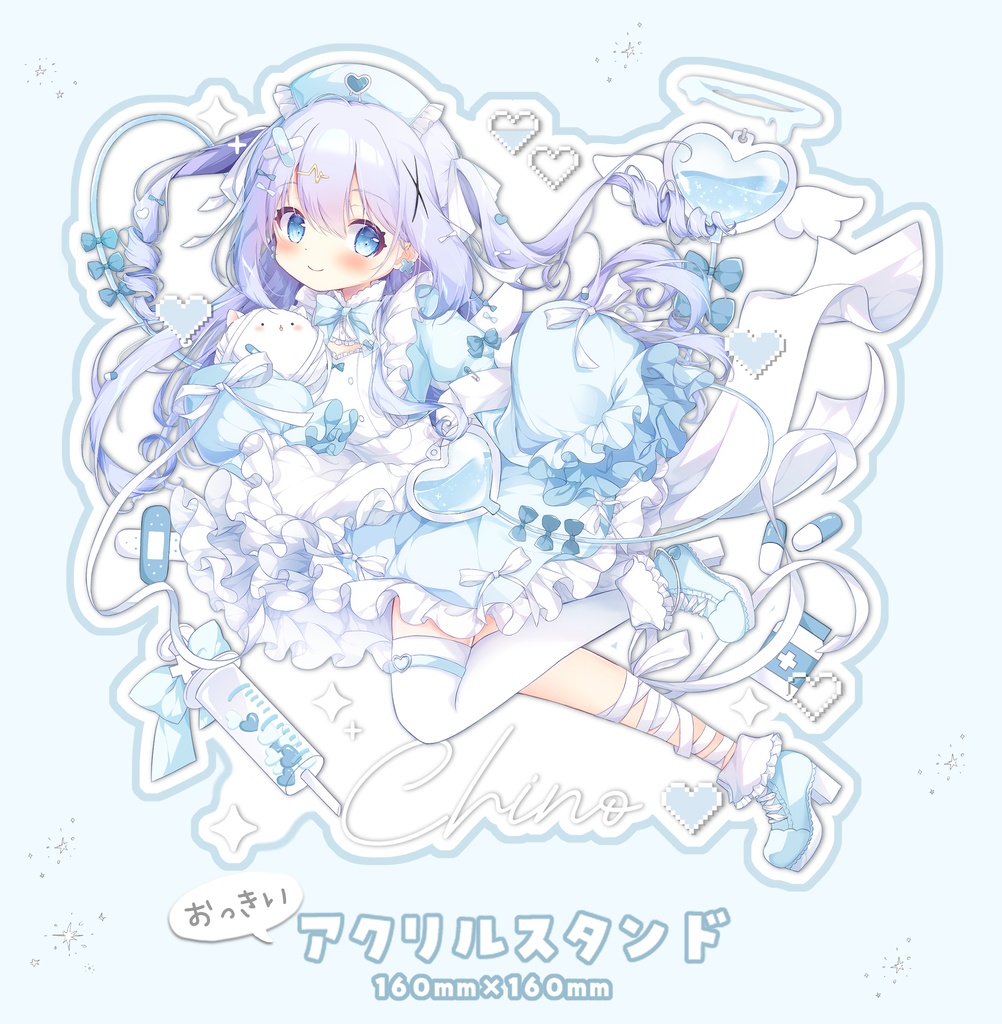 【受注生産】ナースチノちゃんアクリルスタンド