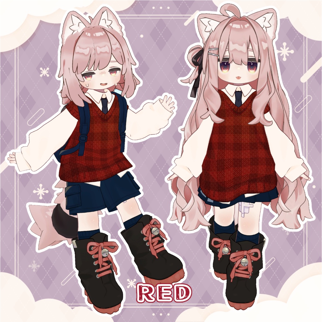 【キプフェル用】ボーイッシュテクスチャ