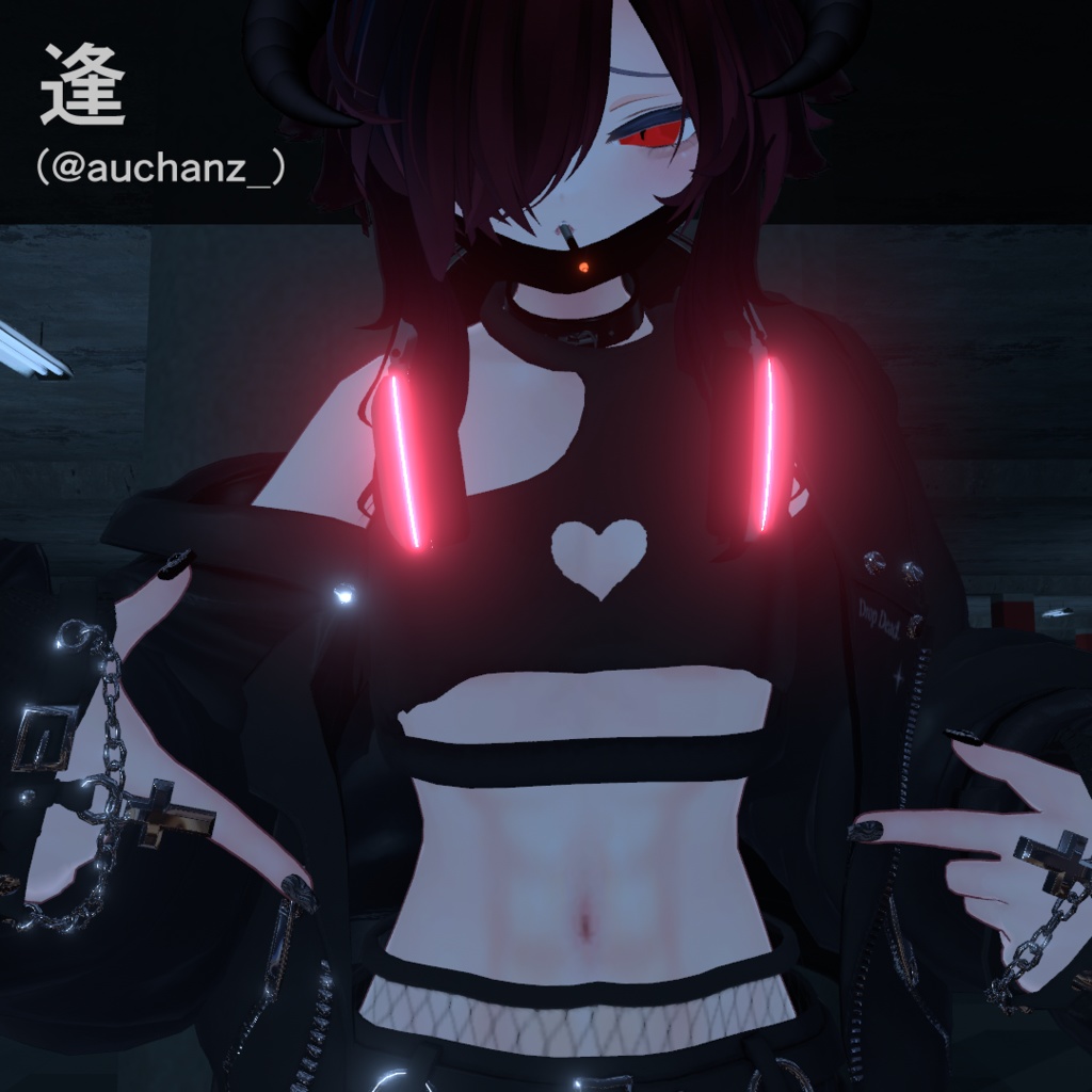 デルタフレア(&LF,SH)筋肉テクスチャ