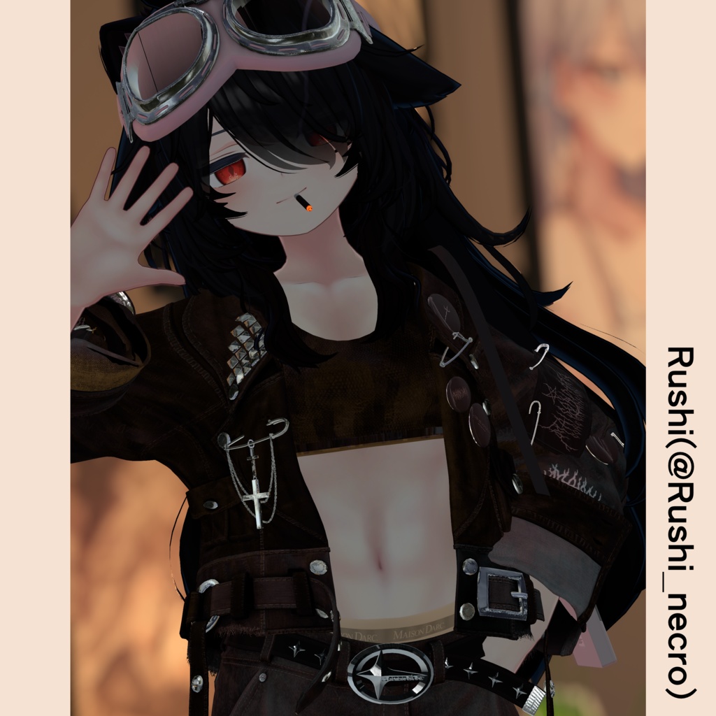 デルタフレア(&LF,SH)筋肉テクスチャ