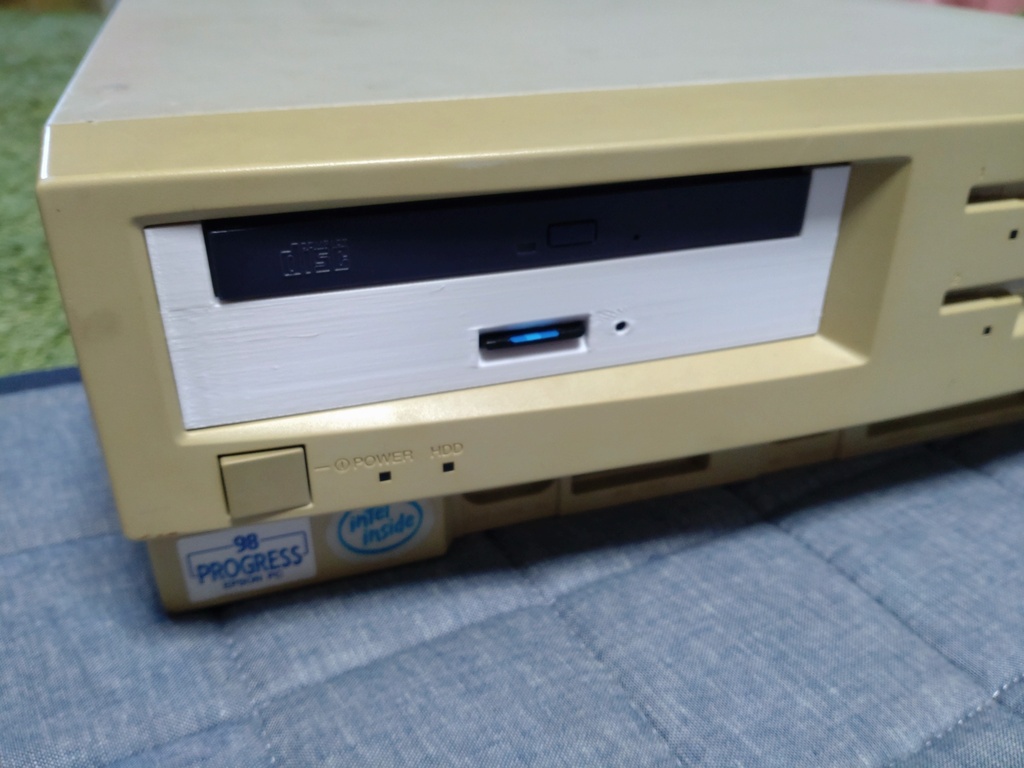 PC-98/EPSON用 容量制限SD-IDEアダプタ 5インチ 40ピン