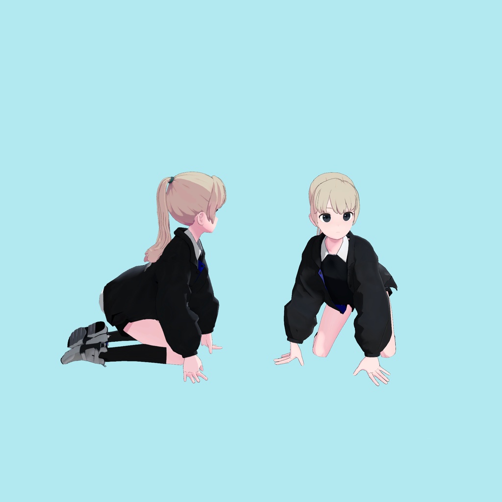 VRC用ポーズセット3 (pose)