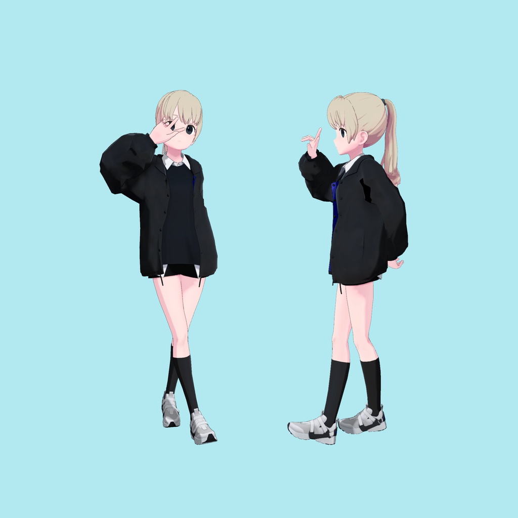 VRC用ポーズセット3 (pose)