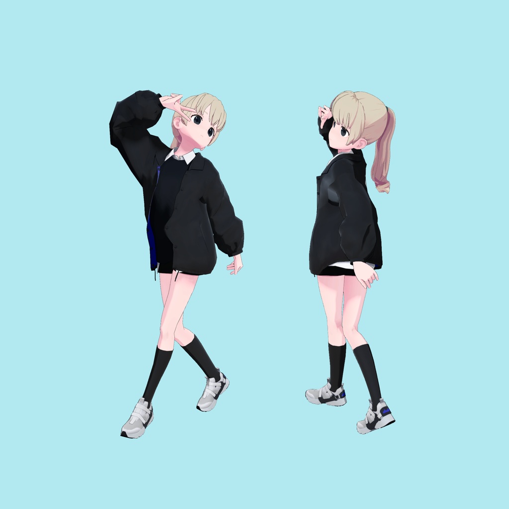 VRC用ポーズセット3 (pose)