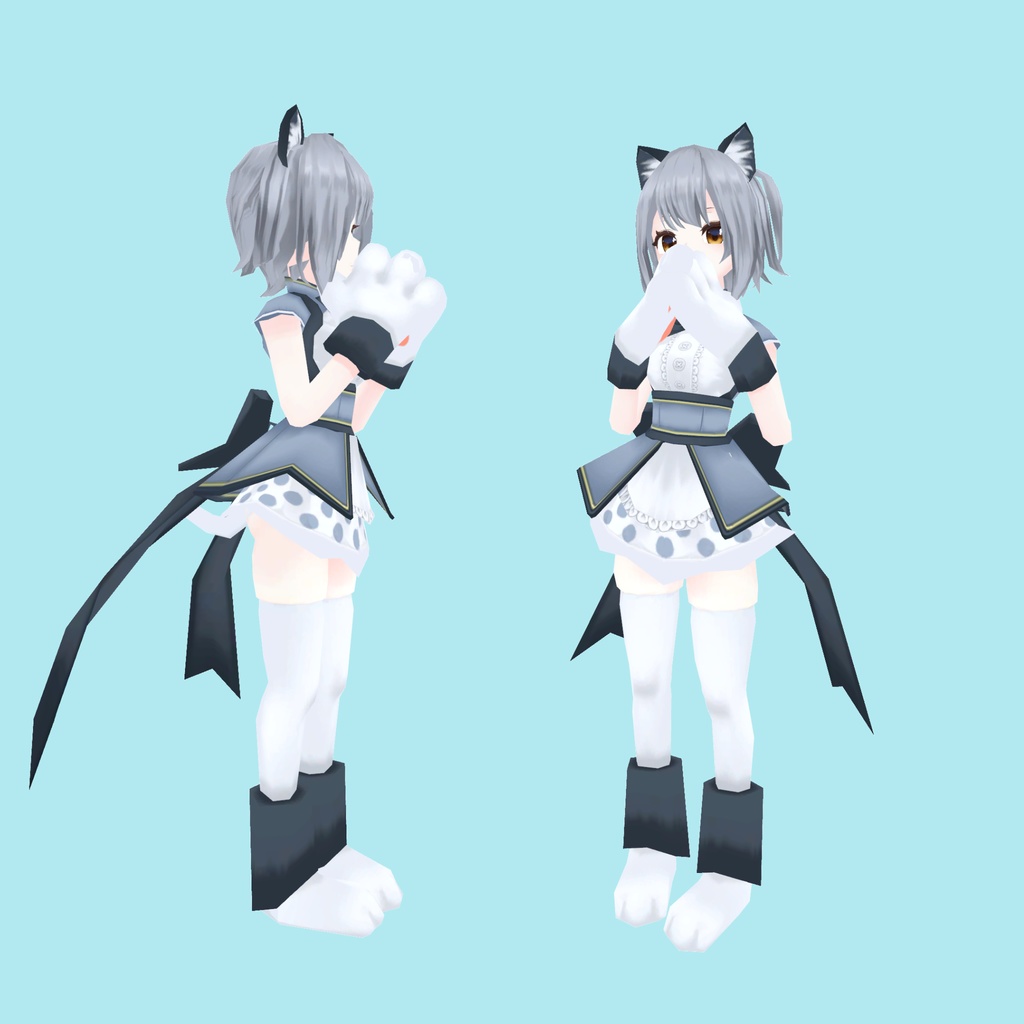 VRC用ポーズセット4 (pose) (Nekomaid)