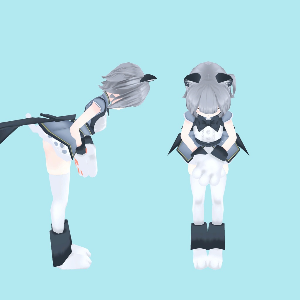 VRC用ポーズセット4 (pose) (Nekomaid)