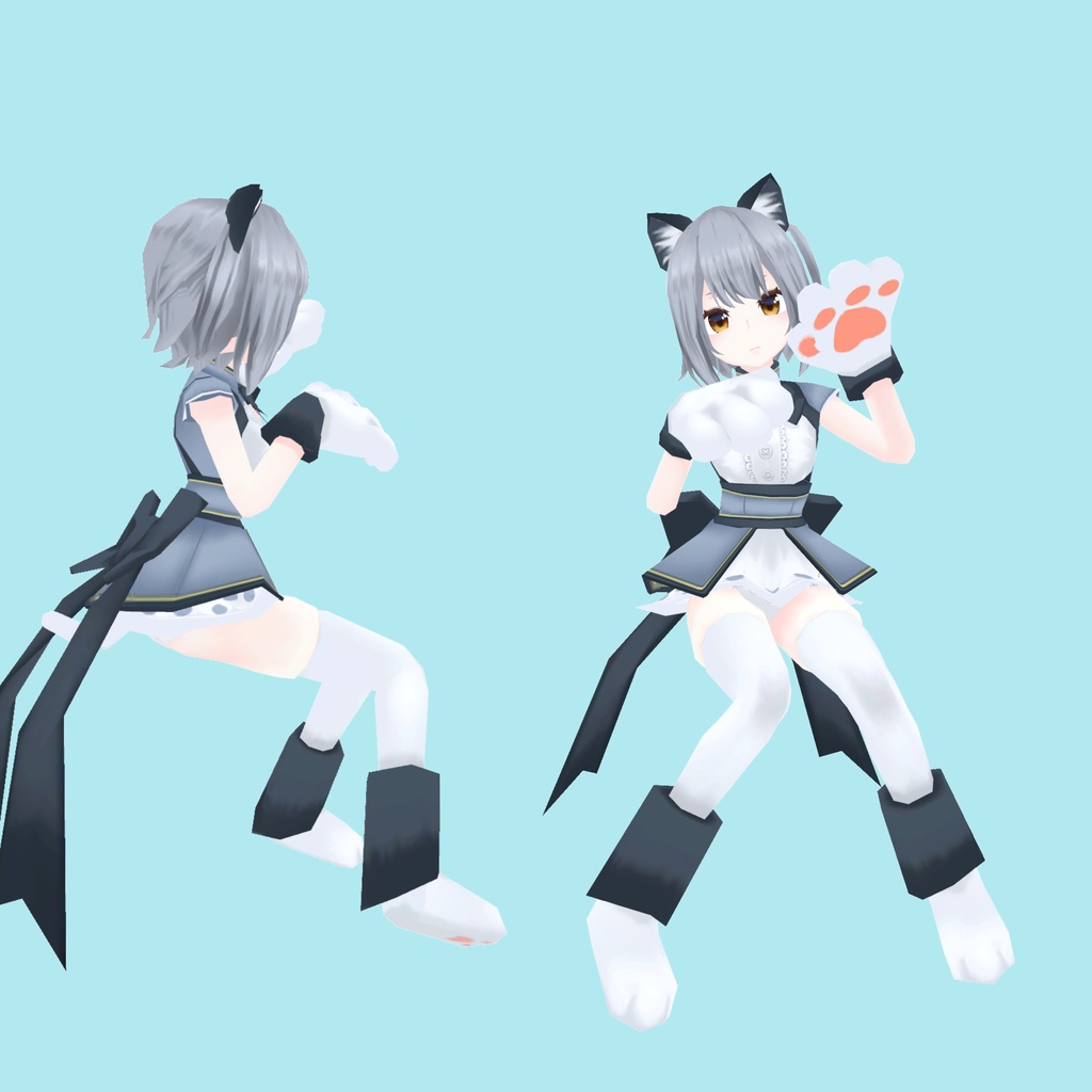 VRC用ポーズセット4 (pose) (Nekomaid)