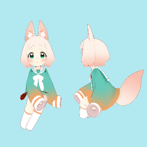 VRC用座りIdleモーション01_(Sitting Idle Motion)_Mir