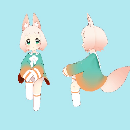 VRC用座りIdleモーション01_(Sitting Idle Motion)_Mir