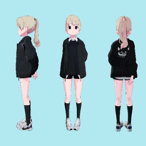 VRC用立ちIdleモーション(Stand Idle Motion)_Mir