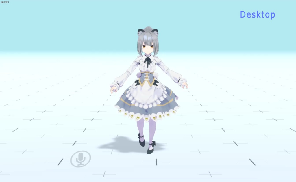 Vrc用 ホバーアニメーション Hover Motion Studio Moca Booth