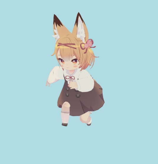 VRCデフォルメキャラ用モーション_02(Deformed Character motion_02)