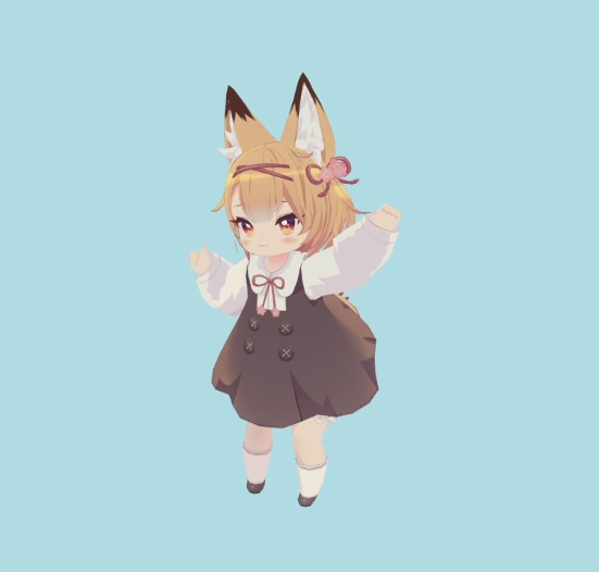 VRCデフォルメキャラ用モーション_02(Deformed Character motion_02)