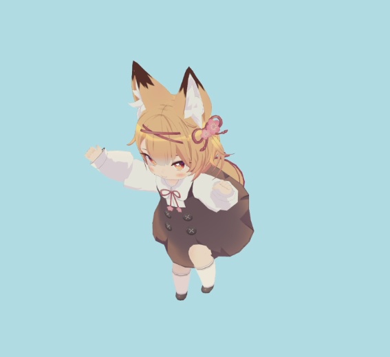 VRCデフォルメキャラ用モーション_02(Deformed Character motion_02)