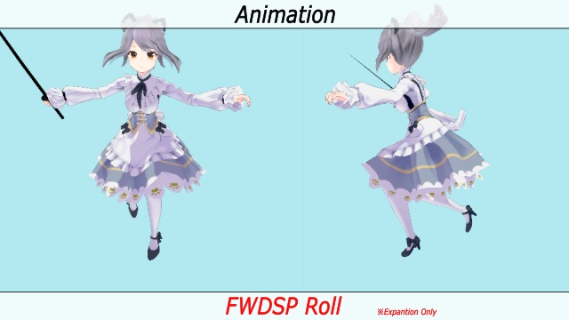 VRC用 剣士風アニメーション(Sword Motion)