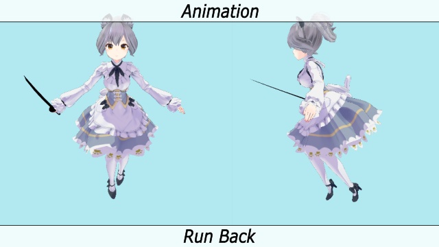 VRC用 剣士風アニメーション(Sword Motion)