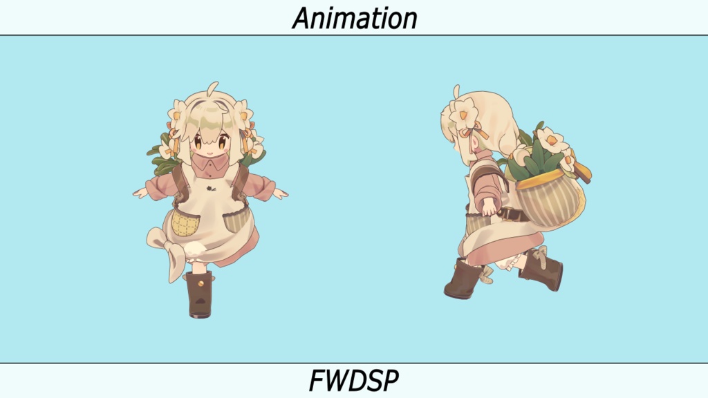 VRC用 みなほしアニメーション(Minahoshi Motion)