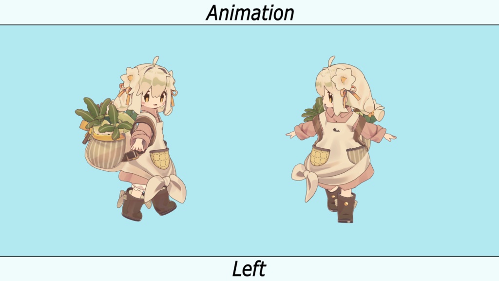 VRC用 みなほしアニメーション(Minahoshi Motion)