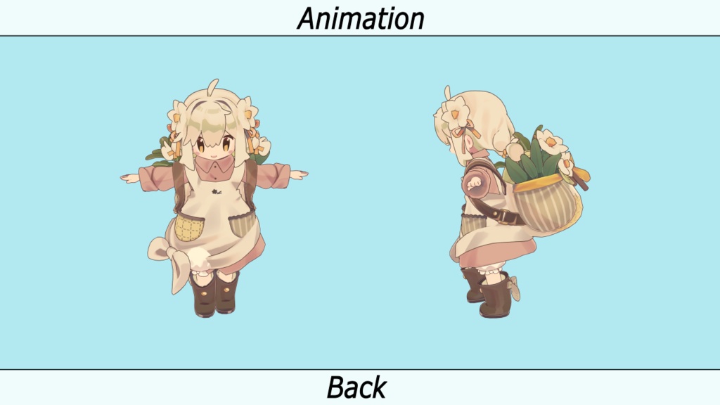 VRC用 みなほしアニメーション(Minahoshi Motion)