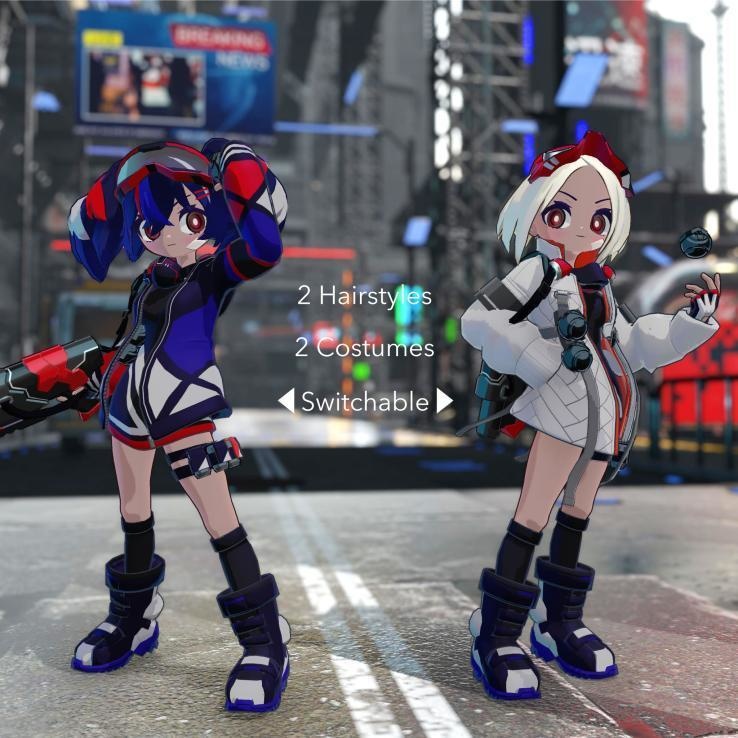 【VRChat 】オリジナル3Dアバター「REN」