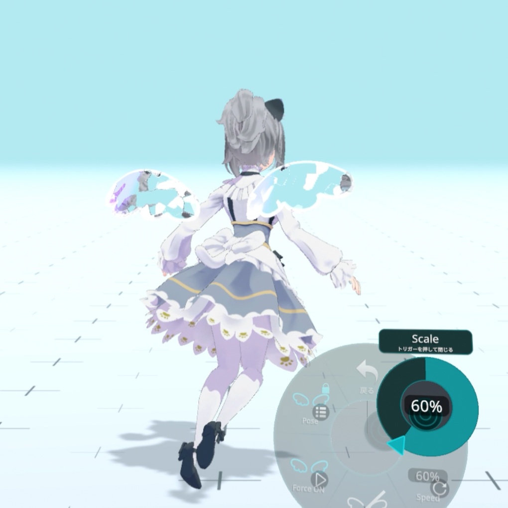 VRC向け ミラープリズムウィング(Mirror Prism Wing)