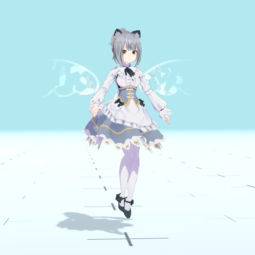 VRC向け ミラープリズムウィング(Mirror Prism Wing)