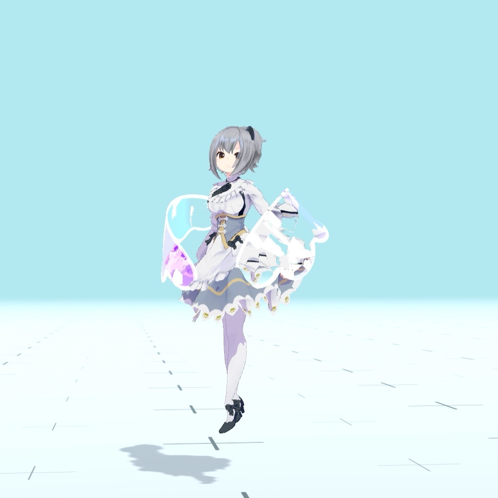 VRC向け ミラープリズムウィング(Mirror Prism Wing)