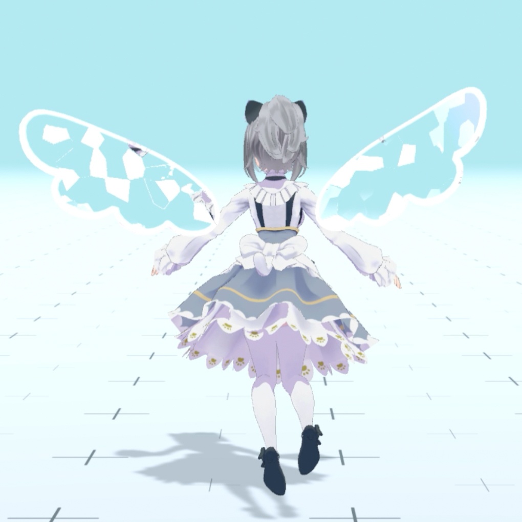 VRC向け ミラープリズムウィング(Mirror Prism Wing)