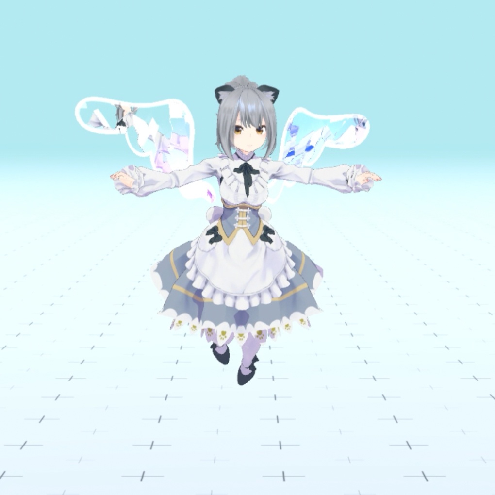 VRC向け ミラープリズムウィング(Mirror Prism Wing)