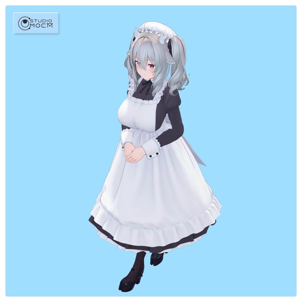 歩行モーション_メイド(Walkcycle Motion Maid)