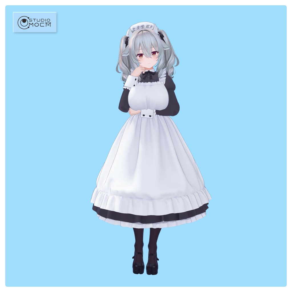 歩行モーション_メイド(Walkcycle Motion Maid)