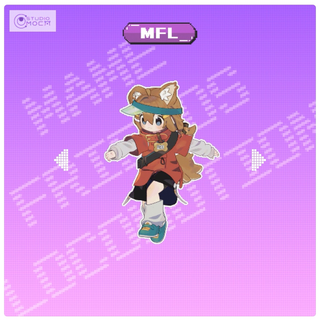 VRC用 まめふれんず移動モーション(Mame Friends Locomotion)