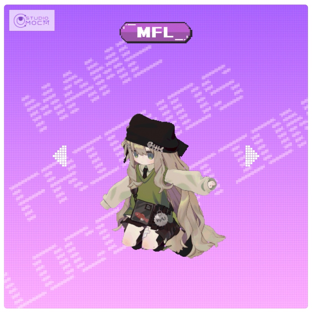 VRC用 まめふれんず移動モーション(Mame Friends Locomotion)