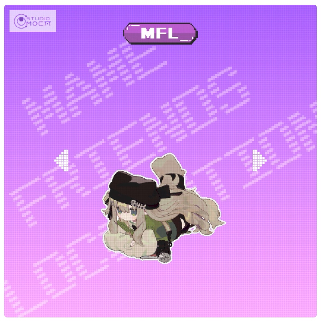 VRC用 まめふれんず移動モーション(Mame Friends Locomotion)