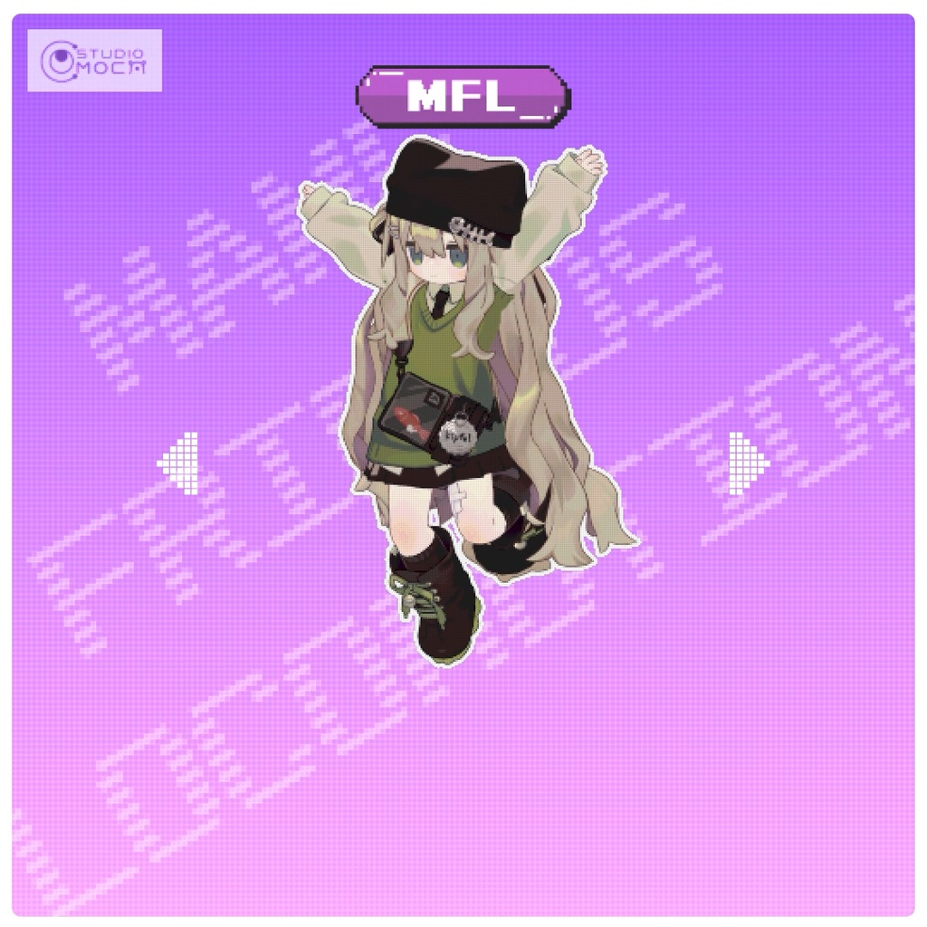 VRC用 まめふれんず移動モーション(Mame Friends Locomotion)