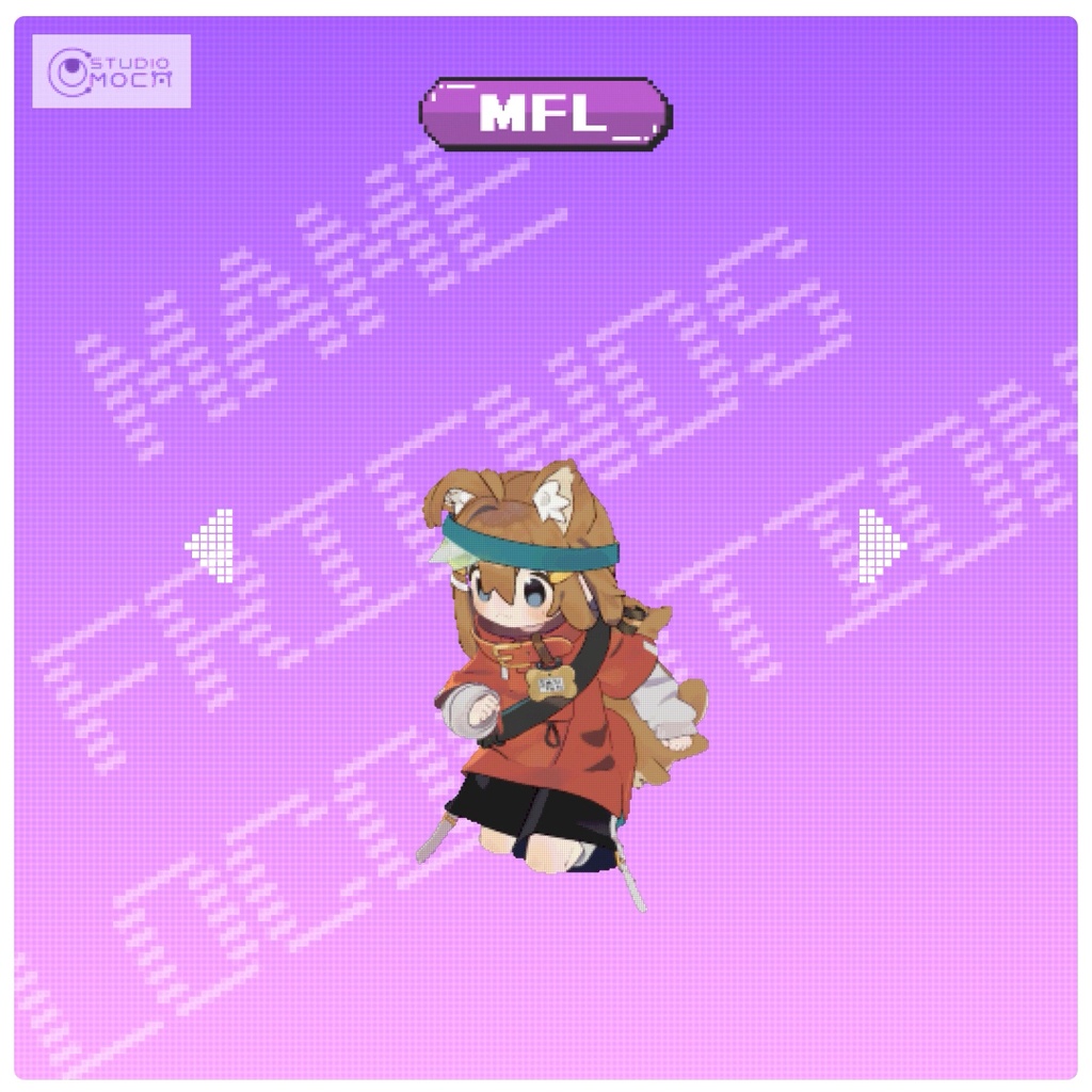 VRC用 まめふれんず移動モーション(Mame Friends Locomotion)