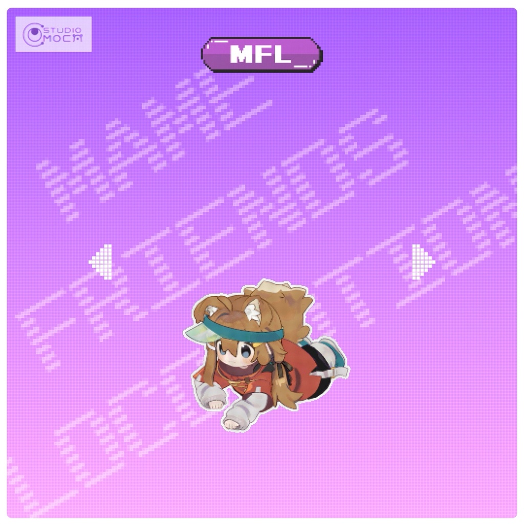 VRC用 まめふれんず移動モーション(Mame Friends Locomotion)