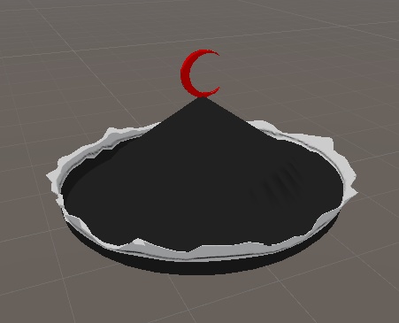 [3Dモデル] ルナサの帽子