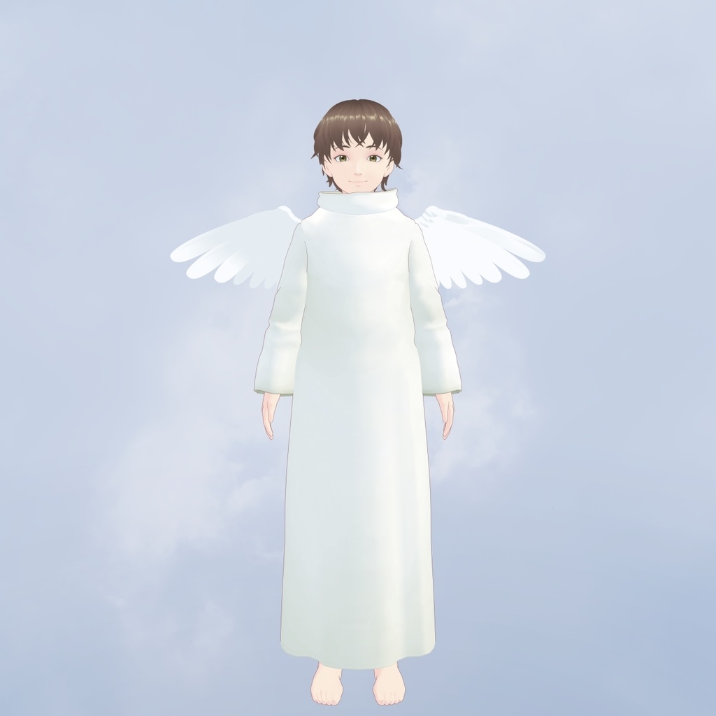 【VRMアバター】祝祭の天使【cluster・Rium対応】