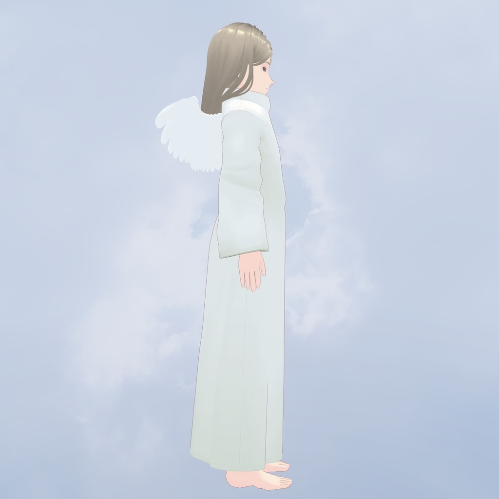 【VRMアバター】安息の天使【cluster・Rium対応】