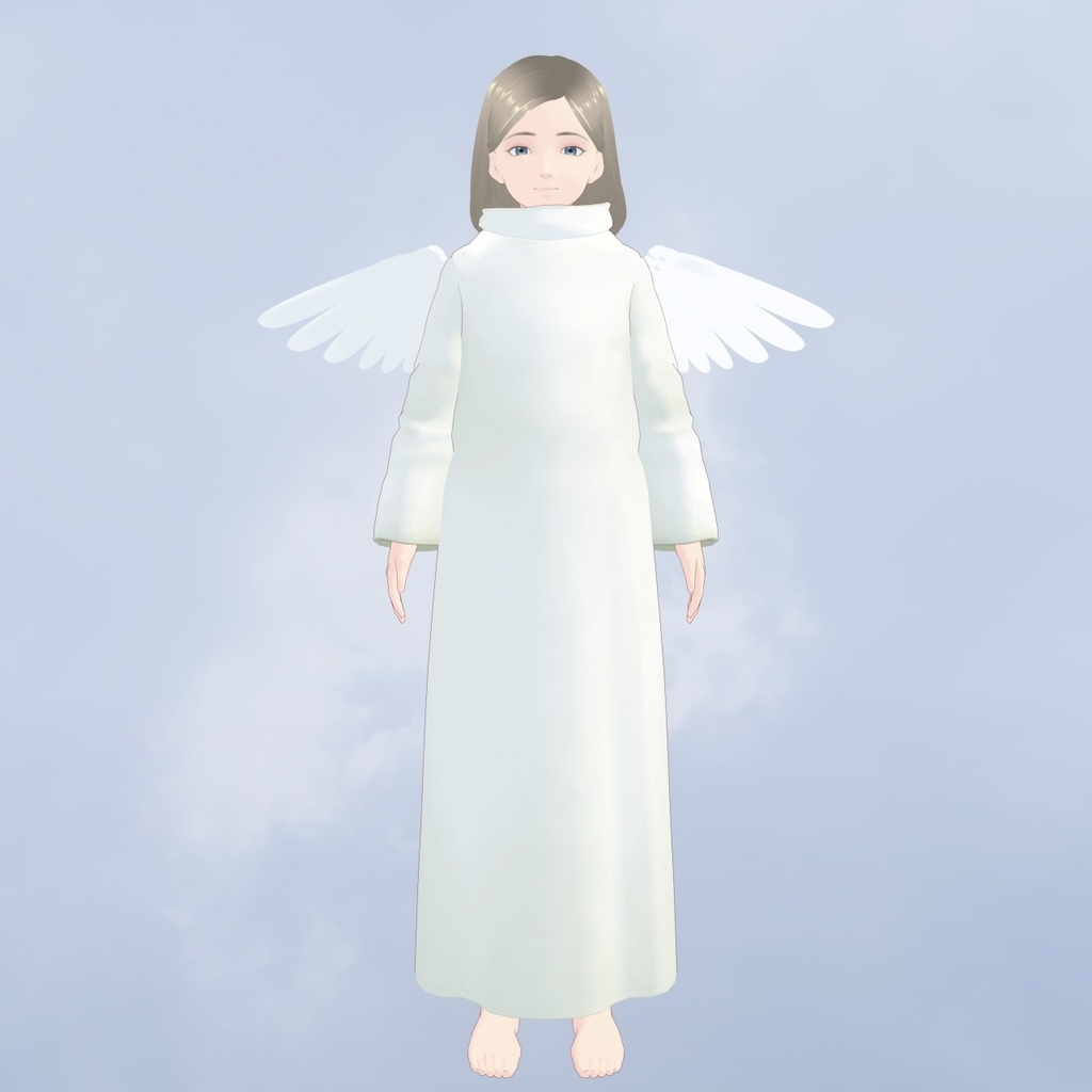 【VRMアバター】安息の天使【cluster・Rium対応】