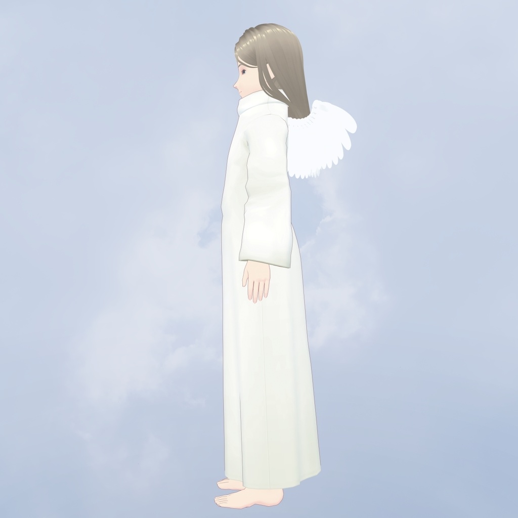【VRMアバター】安息の天使【cluster・Rium対応】