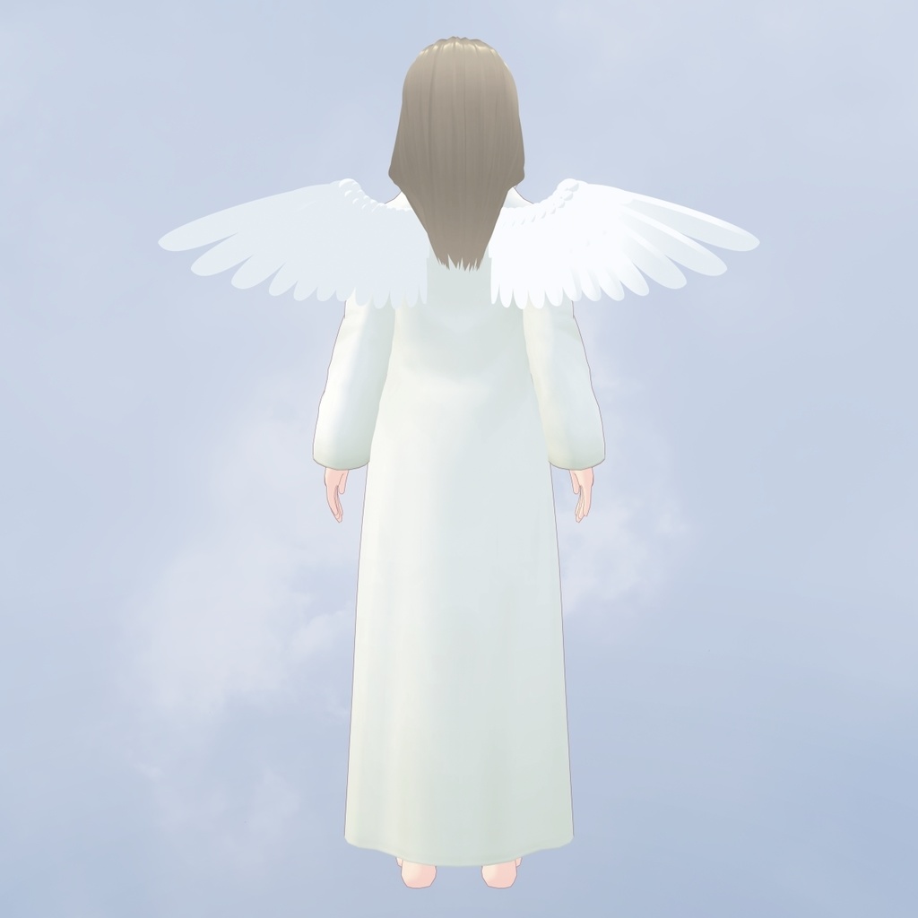【VRMアバター】安息の天使【cluster・Rium対応】