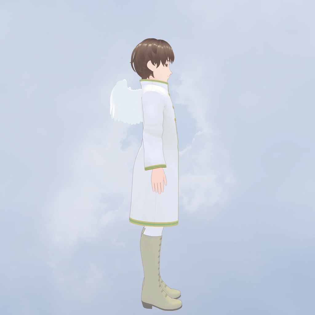 【VRMアバター】祝祭の天使(正装Ver.)【cluster・Rium対応】