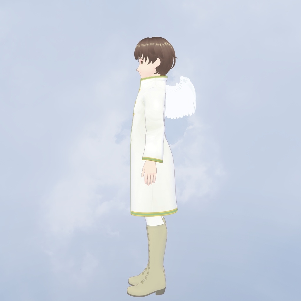 【VRMアバター】祝祭の天使(正装Ver.)【cluster・Rium対応】