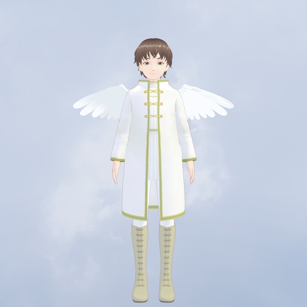 【VRMアバター】祝祭の天使(正装Ver.)【cluster・Rium対応】