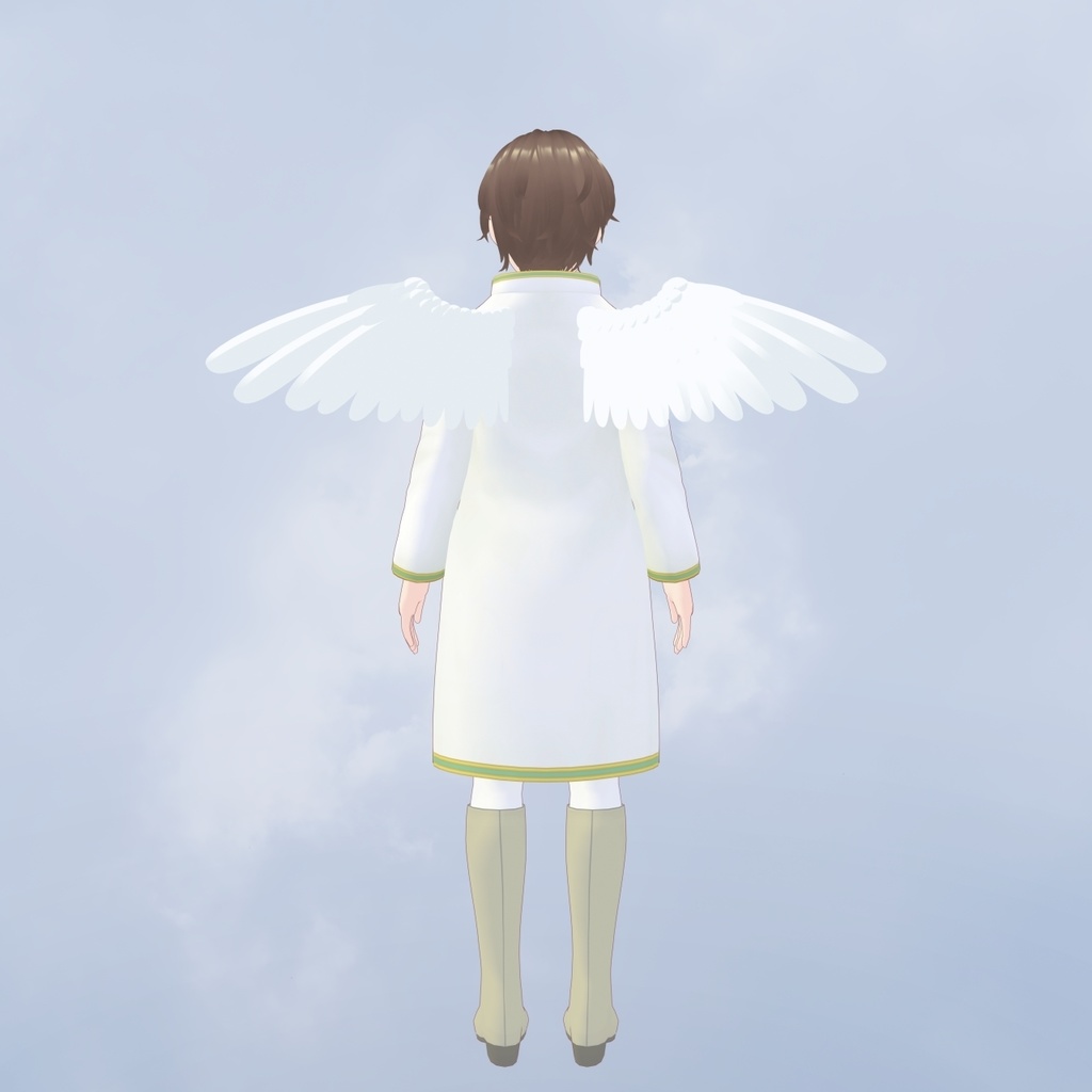 【VRMアバター】祝祭の天使(正装Ver.)【cluster・Rium対応】