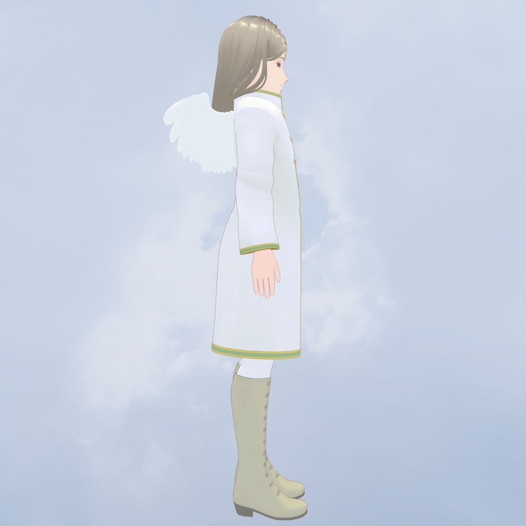 【VRMアバター】安息の天使(正装Ver.)【cluster・Rium対応】