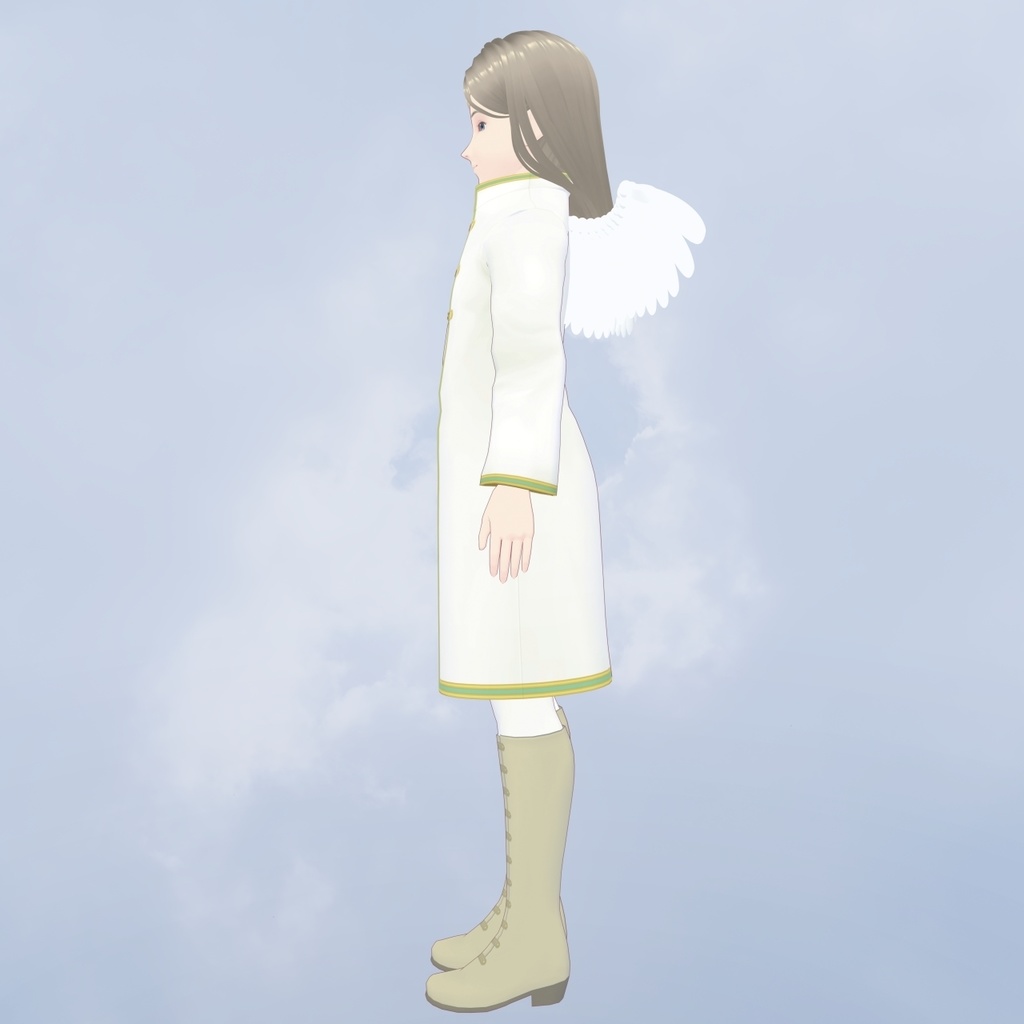 【VRMアバター】安息の天使(正装Ver.)【cluster・Rium対応】